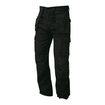 Orn Pracovní kalhoty Unisex No, SC: 28 in velikost 28 in v pase, délka nohavice 32in, Černá, řada: Men's Merlin