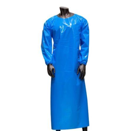 Topdog Zástěra s dlouhým rukávem Opakovaně použitelné Unisex, Červená, SC: XL, Polyuretan CE