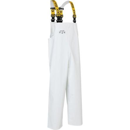 Elka Gb Kombinéza Opakovaně použitelné Unisex, Bílá, SC: S, 100% polyamid, Polyuretan, Plutonium EN 14605 Type (PB)4,
