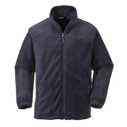 Flísová bunda Unisex, SC: XS, Tmavomodrá, Fleece s povrchovou úpravou, 100% polyester Portwest, řada: F205 Aran Fleece