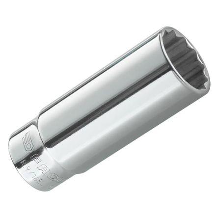 Zásuvka 1/4 in pohon 1/2 in 12 bodů Čtvercový, celková délka: 13.8mm Facom