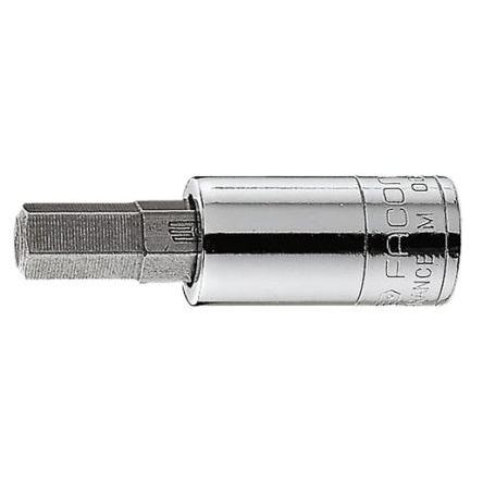 Zásuvka 1/4 in pohon 4.76 mm Šestihran Čtvercový, celková délka: 15mm Facom