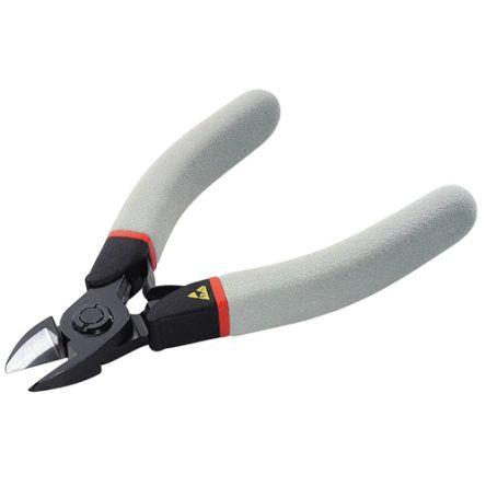 Boční řezačka, celková délka: 130mm, Plastové, Bimetal s 16mm dlouhými čelistmi, číslo modelu: 405.12E Facom