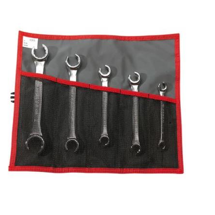 Sada klíčů na trubkové matice, počet kusů: 5, 8 x 9 to 22 x 24 mm Facom