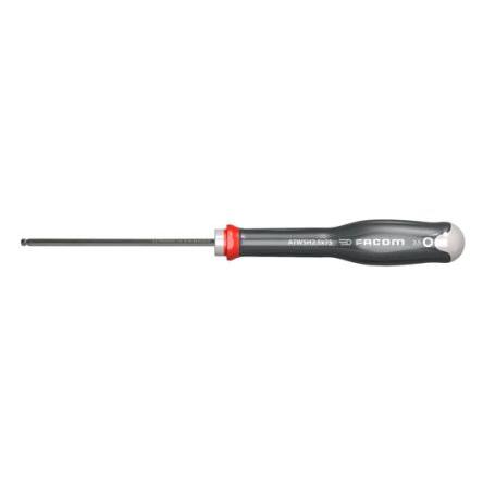 Šroubovák, dělka lopatky: 75 mm Standardní hrot 2.5 mm, celková délka: 169mm Facom