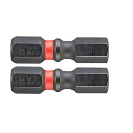 Facom Bit šroubováku, typ hlavice: Šestihranný, Šestihran, 25 mm, 6 mm, celková délka: 47.5 mm, počet kusů: 2
