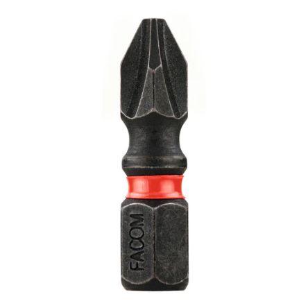 Facom Bit šroubováku, CNC stroje, Křížový, PH2, celková délka: 47.5mm, počet kusů: 2