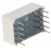 SA05-11EWA LED displej 1 7 segmentů Anoda barva LED diody Červená 7.6mcd Pravá strana 12.7 mm Kingbright 625nm