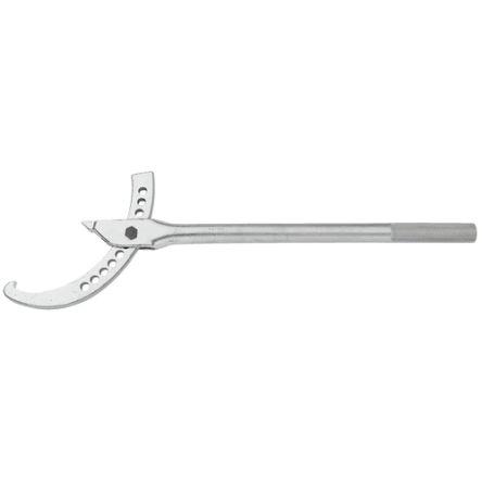 Hákový klíč 119.3/8, celková délka: 610mm 224 mm Chromová Facom