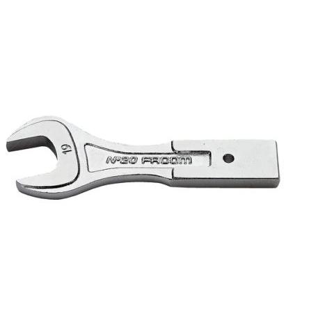 Facom Vložka klíče, Otevřený konec, Vložka s otevřeným koncem, 12 x 7 mm, 12 mm, Chromová