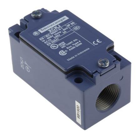 Telemecanique Sensors OsiSense XC Páka s válečkem Koncový spínač 1 NO/1 NC IP66 Slitina zinku 240V ac 3A