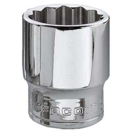 Zásuvka 3/8 in pohon 11 mm 12 bodů Čtvercový, celková délka: 9mm Facom