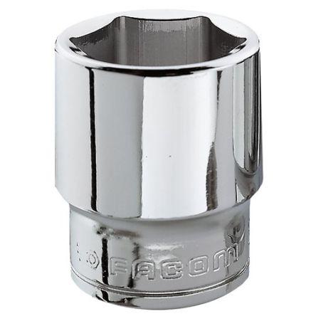 Zásuvka 3/8 in pohon 24 mm 6 bodů Čtvercový, celková délka: 16.5mm Facom
