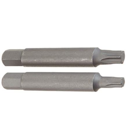 Facom Šroubovací hrot, Šestihran, 1/4 in, T40, T50, celková délka: 330 mm, počet kusů: 2