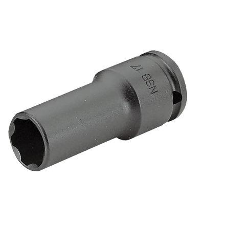 Nástrčkový klíč 12.7 mm pohon 13 mm 6 bodů 6boký nástrčkový klíč, celková délka: 80mm Facom