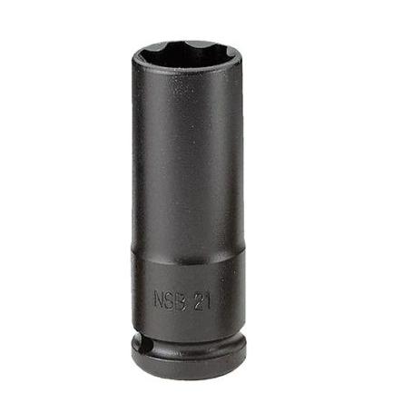 Nástrčkový klíč 1/2 in pohon 30 mm 6 bodů 6boký nástrčkový klíč, celková délka: 85mm Facom