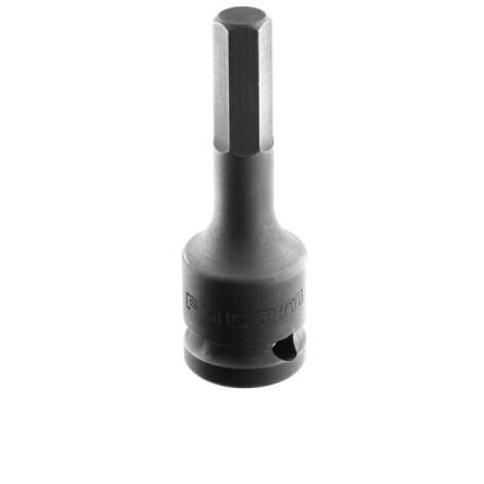 Nástrčkový klíč 1/2 in pohon 19 mm 6 bodů Šestihran, celková délka: 79mm Facom