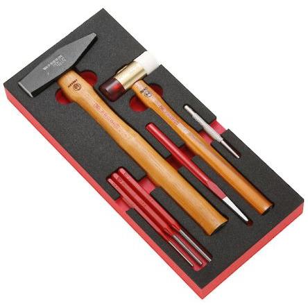 Tác na nářadí, Pěnová výplň, hmotnost: 1.8 kg 188mm, délka: 418 mm, výška: 45 mm Facom