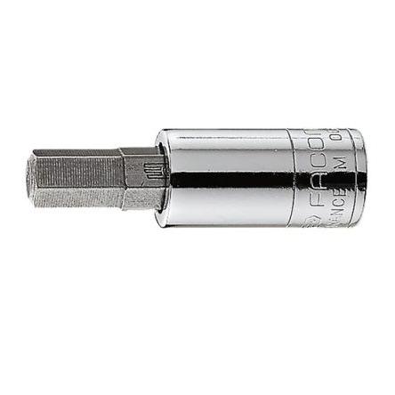 Zásuvka 1/4 in pohon 10 mm Vrták Čtvercový, celková délka: 15mm Facom