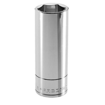 Zásuvka 1/2 in pohon 12 mm 6 bodů Čtvercový, celková délka: 77mm Facom
