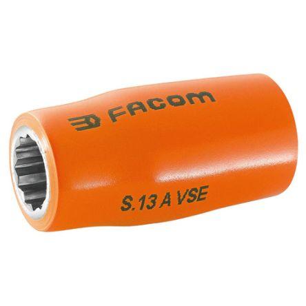 Zásuvka 12.7 mm pohon 13 mm 12 bodů Čtvercový, celková délka: 52mm Facom