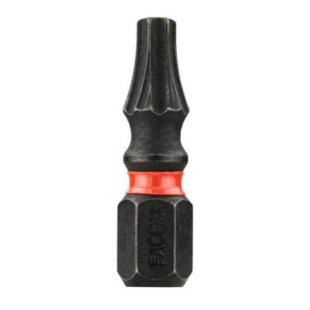Facom Bit šroubováku, Hvězdicový, T10, 25 mm, celková délka: 47.5 mm, počet kusů: 2