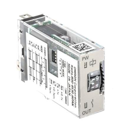 Omron Časovací relé, řada: H3RN SPDT 1kontaktové 12 V dc 12V ac Multifunkční funkce Zásuvka 0.1 s to 10 min