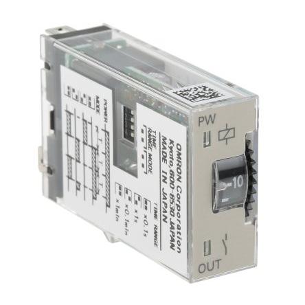 Omron Časovací relé, řada: H3RN SPDT 1kontaktové 48 V dc 24V ac Multifunkční funkce Zásuvka 0.1 s to 10 min