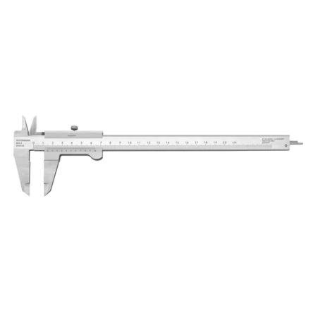 Kalibr 200 mm 805.2 Pomocná stupnice, Metrické, typ displeje: Analogové Facom