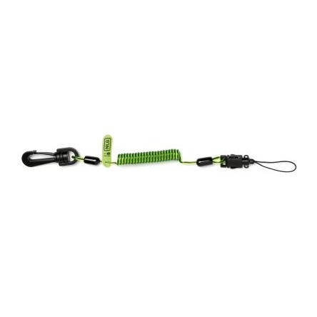 Lanko na nářadí, Popruh, 30-95 cm, Polyuretan (vnější), Nerezová ocel Never Let Go 1 kg