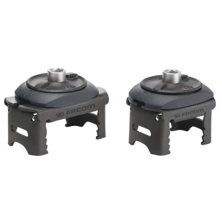 Sada klíčů Klíč na olejové filtry, celková délka: 120mm, Kov, Ocel, rozevření čelistí: 100 mm Facom