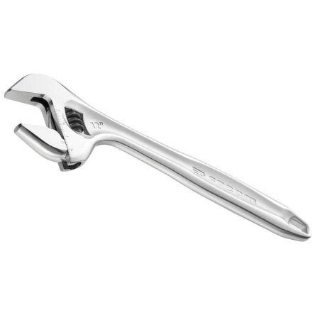 Nastavitelný klíč Nastavitelný klíč, celková délka: 110mm, Dvojí materiál, rozevření čelistí: 17 mm Facom