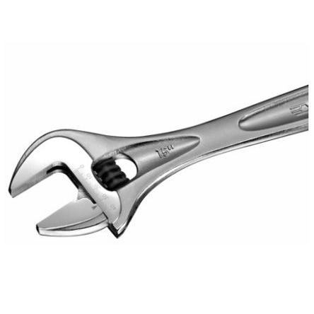 Nastavitelný klíč Nastavitelný klíč, celková délka: 114mm, Kov, Chromová, rozevření čelistí: 13 mm Facom