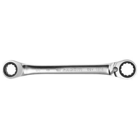 Očkový ráčnový klíč 9.53 x 11.11 mm, celková délka: 150mm Facom