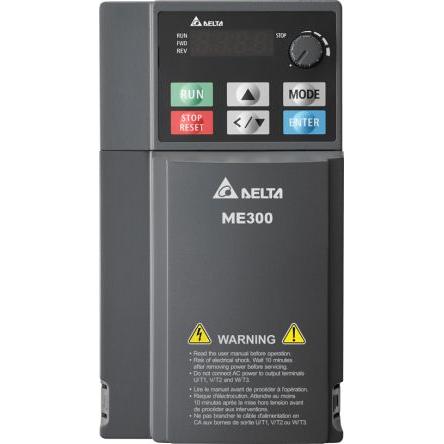 Měnič kmitočtu, řada: VFD-ME 2.2 kW 1 599Hz 265V IP20 Delta Electronics 11 A