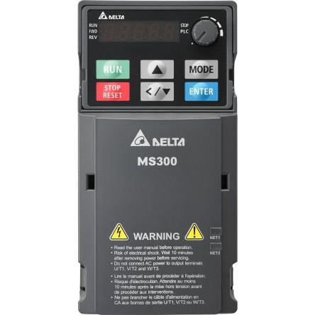 Měnič kmitočtu, řada: VFD-MS 1.5 kW 3 599Hz 528V IP20 Delta Electronics 4.2 A