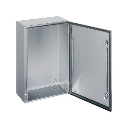 Schneider Electric Nástěnná krabice, řada: PanelSeT S3X IP66 Nerezová ocel 304 Šedá 800 mm 800 mm 300 mm
