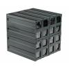 Skladovací jednotka se zásuvkami 8 Průhledné Plastové Průhledné zásuvky 208 mm x 208mm x 222 mm RS PRO