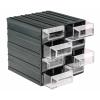 Skladovací jednotka se zásuvkami 8 Průhledné Plastové Průhledné zásuvky 208 mm x 208mm x 222 mm RS PRO