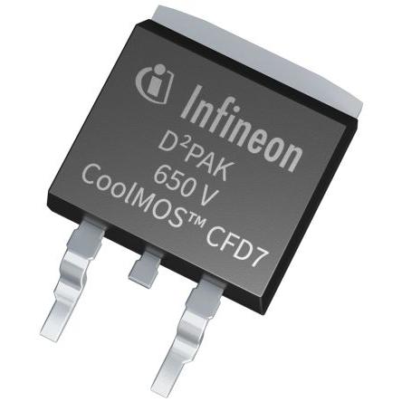 řada: CoolMOS MOSFET IPB65R041CFD7ATMA1 Typ N-kanálový 50 A 700 V Infineon, TO-263, počet kolíků: 3 kolíkový N