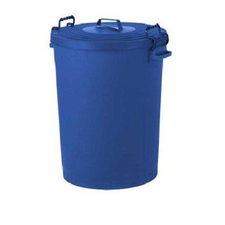 Hill Brush Odpadkový koš, Hillbrush 110L, Zelená Zaklapávací víko Polypropylen