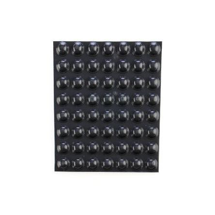 SJ5003 3M Polokulový Polyuretan Samolepicí nohy 11.2 mm 47.7mm