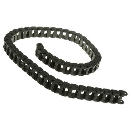 Kabelové rozdvojky, řada: e-chain Igumid NG barva Černá 28.2mm x 19.3 mm x 1 m, min. poloměr ohybu 38 mm Igus
