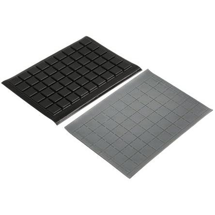 SJ5007 3M Kónický čtyřhranný Polyuretan Samolepicí nohy 10.4 mm 10.4mm 10.4 mm
