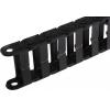 Kabelové rozdvojky, řada: e-chain Igumid NB barva Černá 62mm x 25 mm x 1 m, min. poloměr ohybu 48 mm Igus