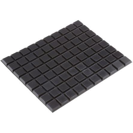 SJ5008 3M Kónický čtyřhranný Polyuretan Samolepicí nohy 12.7 mm 12.7mm 12.7 mm