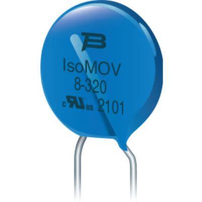 Metaloxidový varistor, řada: IsoMOV 50 pF 200 A, Velký objem Bourns 555 V