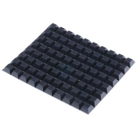 SJ5018N 3M Kónický čtyřhranný Polyuretan Samolepicí nohy 12.7 mm 47.7mm 12.7 mm
