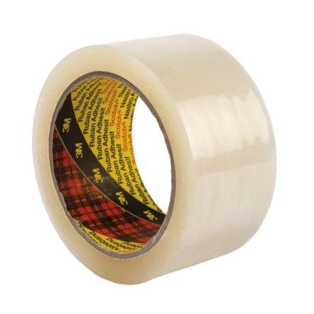 Balicí páska 3M 309BC Double Coated Tissue Tape, Průhledné 3M 309BC 50mmx66m pomocný materiál: Biaxiálně orientovaný