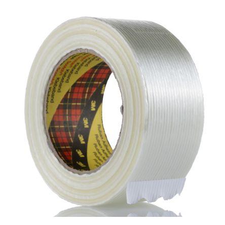 Páska Scotch™ Filament Tape 8956 Scotch 8956, Průhledné 3M 8956 50mmw50m pomocný materiál: Biaxiálně orientovaný